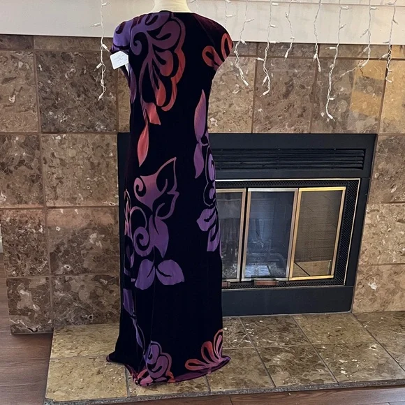 $525 Johnny Was Toto Bias Maxi Dress Size Small - CHECK OUT JOHNNY WAS WEBSITE - Picture 4 of 7